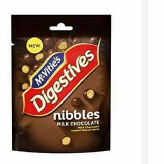 ✨ขายดี✨ Mcvities Nibbles Milk Chocolate 120gคุณภาพระดับพรีเมี่ยม