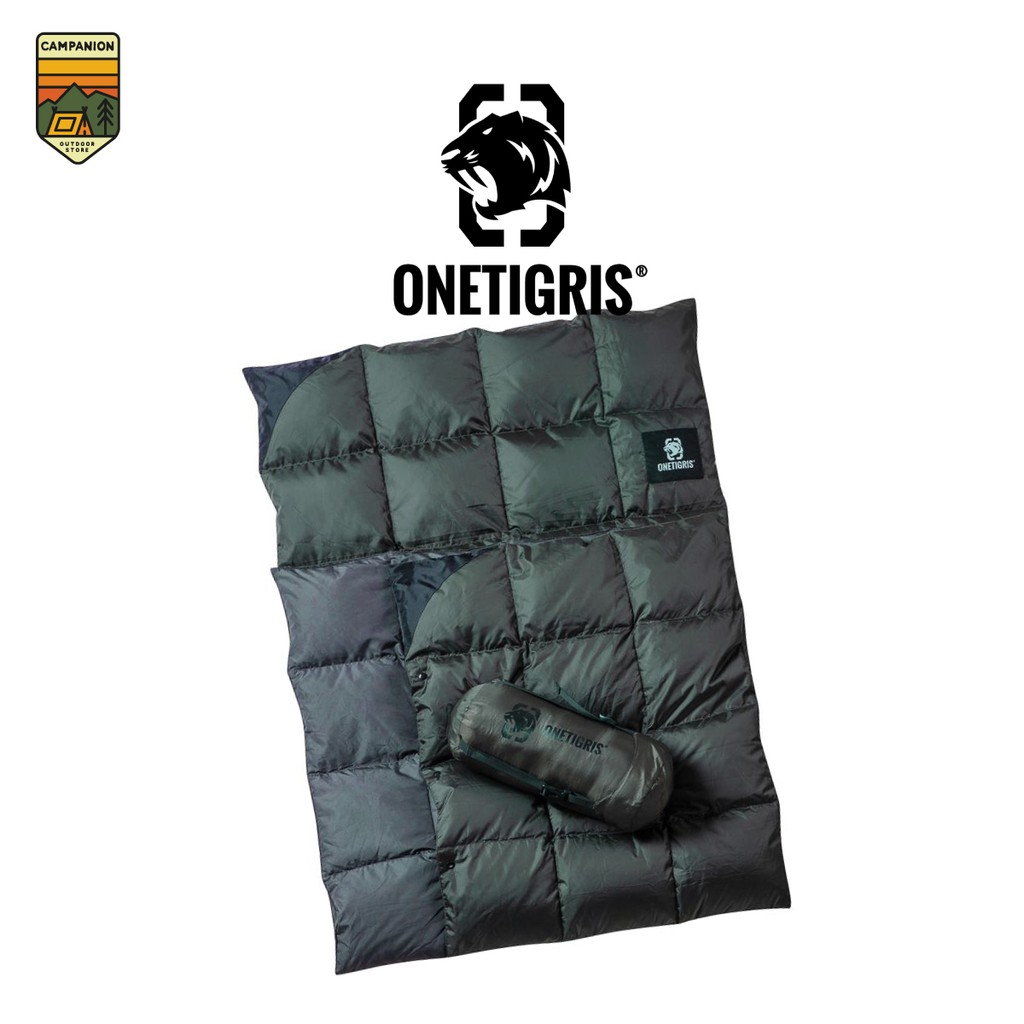 Onetigris Foldable Camping Blanket ผ้าห่มม้วนได้ขนเป็ด เหมาะสำหรับแคมปิ้ง *มีประกัน (CE-YBZ03)