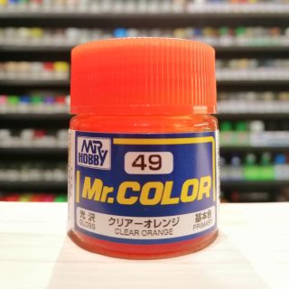 สี Mr.COLOR no.49 CLEAR ORANGE @ INTOYS KORAT