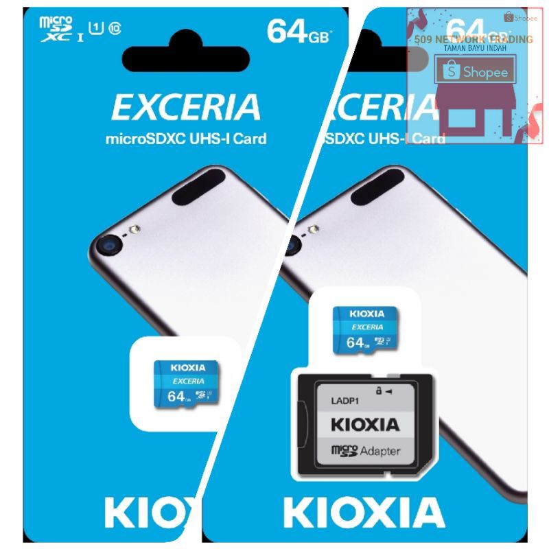 Kioxia Exceria Micro SDXC UHS-I Class 10 100MB/s BiCS แฟลชหน่วยความจํา Micro SD