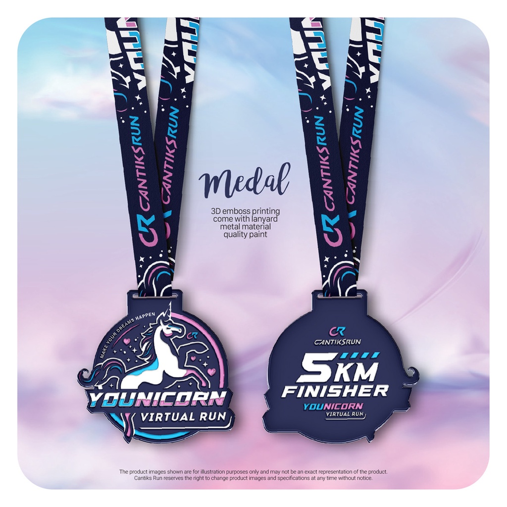CANTIKSRUN MEDAL 3D EMBOSS PRINTING