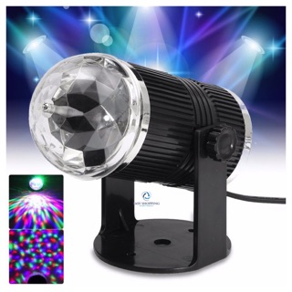 LED MINI STAGE LIGHT ไฟดิสโก้เทค ไฟปาร์ตี้ ไฟคาราโอเกะ