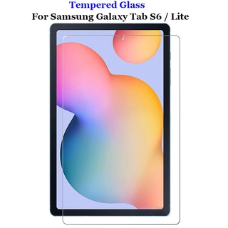 ฟิล์มกระจกนิรภัยกันรอยหน้าจอแท็บเล็ต 9H 2.5D สําหรับ Samsung Galaxy Tab S6 / Lite