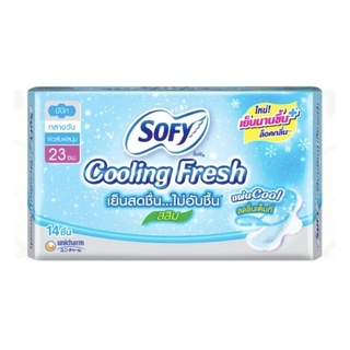 โซฟี คูลลิ่ง เฟรช 23 ซม. 14 ชิ้น Sofy Cooling Fresh