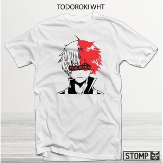 เสื้อยืดชาย เสื้อคนอ้วน เสื้อยืด - เสื้อยืดคุณภาพพิเศษ TODOROKI PLUS เสื้อยืดผู้หญิง เสื้อทหาร Tee