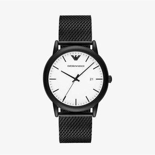 EMPORIO ARMANI นาฬิกาข้อมือผู้ชาย รุ่น AR11046 Three-Hand Black Stainless Steel - Black