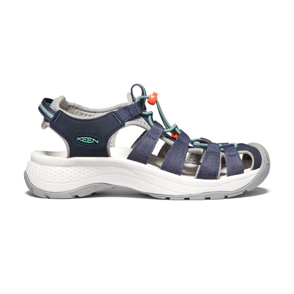 Keen รองเท้าผู้หญิง รุ่น Women's ASTORIA WEST SANDAL (NAVY/BEVELED GLASS)