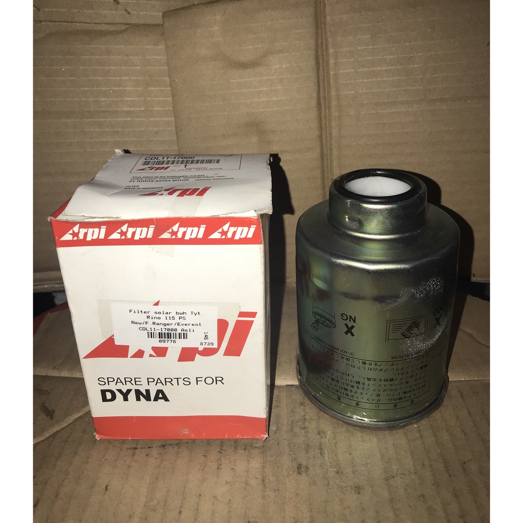 กรองดีเซลล่าง -09778- Toyota Ford Everest CDL11-17000 Original