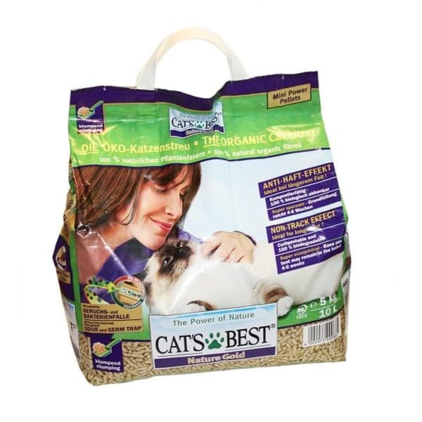 Cats Best Nature Gold 5kg ทรายแมวเม็ดไม้