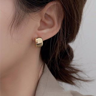 geondesign stud earrings ต่างหูมินิมอลทอง