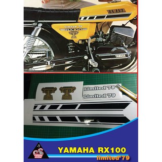 sticker for yamaha rx100 limited79