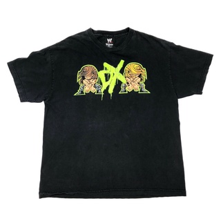 พร้อมส่ง เสื้อยืดแขนสั้น คอกลม ผ้าฝ้าย 100% พิมพ์ลายการ์ตูน Triple H Shawn Michael 2002 Dx หลากสี แฟชั่นฤดูร้อน สําหรับผ
