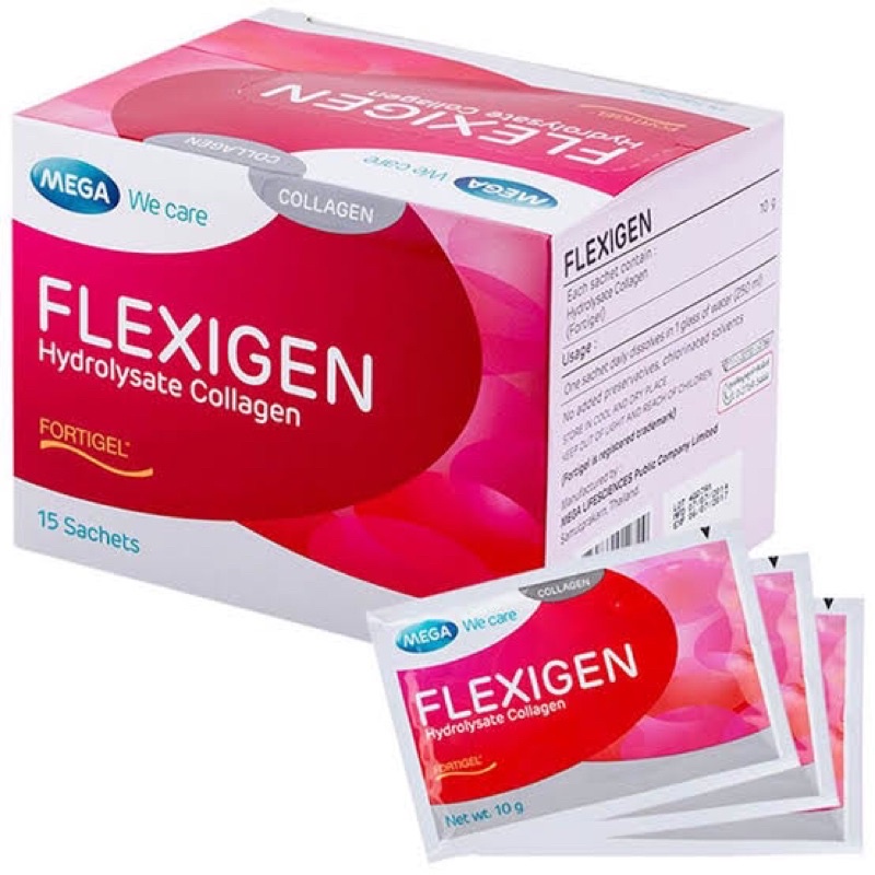 Mega Wecare FLEXIGEN Hydrolysate Collagen บำรุงข้อ ลดอาการปวดเข่า