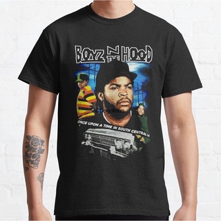 คอลูกเรือใหม่ เสื้อยืดผ้าฝ้าย 100% พิมพ์ลาย Z N The Hood Ice Cube Dough Abmmai81Gdnobg33 ของขวัญวันหยุด สําหรับผู้ชาย XS