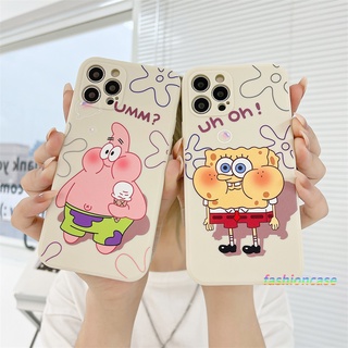 เคส Xiaomi Redmi POCO X3 NFC X3 PRO M3 Redmi 9 9C NFC 9A 9i 9T 9 PRO Power 10X POCO M2 PRO Redmi Note 9 8 10 10S 9 PRO MAX 9S Spongebob Patrick Funny Animation Camera Lens Protection Case เคสโทรศัพท์มือถือ