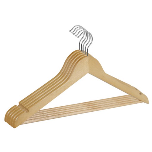 ไม้เเขวนเสื้อชนิดไม้  (Wood Hanger )