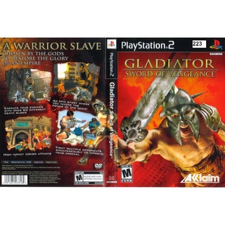 แผ่นเกมส์ PS2 Gladiator Sword of Vengeance   คุณภาพ ส่งไว (DVD)