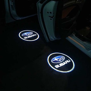 LED ประตูไฟรถยนต์แสงเลเซอร์เงาโลโก้ สำหรับ Subaru โปรเจคเตอร์ เช็ต2ชิ้น / ติดตั้งง่าย / Courtesy door TUNING lights