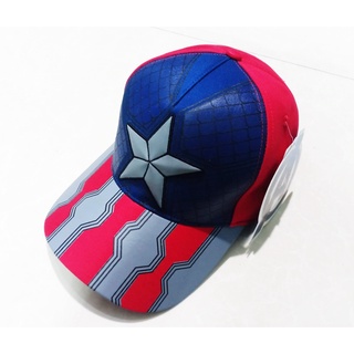 หมวกกัปตันอเมริกาAvengers Endgame Captain America Baseball Cap หมวกแก๊ปลายกัปตันอเมริกา ภาคเอนเกม ของใหม่ของแท้ลิขสิทธิ์