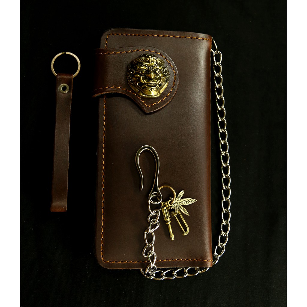 กระเป๋าสตางค์หนังแท้ กระเป๋าวินเทจNewcollect wallet bag