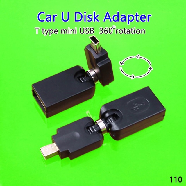 SALE ใหม่ USB 2.0 หญิงไปยัง Mini USB 5-Pin ชาย 360 องศามุมหมุนมุมอะแดปเตอร์ #คำค้นหาเพิ่มเติม WiFi Display ชิ้นส่วนคอมพิวเตอร์ สายต่อทีวี HDMI Switcher HDMI SWITCH การ์ดเกมจับภาพ อะแดปเตอร์