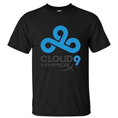 เสื้อยืด CLOUD 9- สีดํา