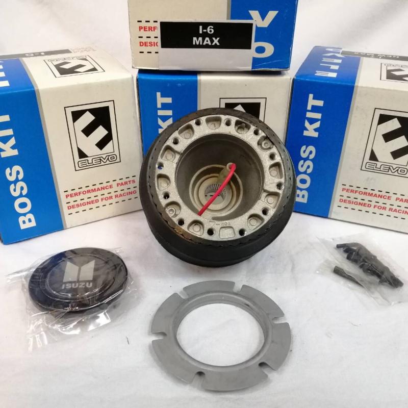 คอพวงมาลัยแบบหนา i-6 ตรงรุ่น D-MAX 2003-2011 / เชฟ กระบะ รุ่นเก่า (พวงมาลัยไม่มีแอร์แบค)