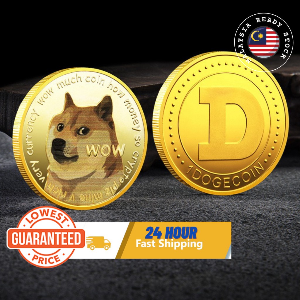 BTC Bitcoin Dogecoin Shiba Ethereum XRP เหรียญ Ripple USDT Binance เหรียญสุขสันต์วันเกิด เหรียญชุบทอ