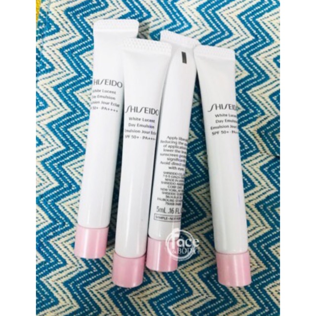 SHISEIDO Whitelucent Day emulsion jour eclat SPF 50+ PA+++ 5ml