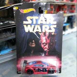 รถเหล็ก Hot wheels ASPHALT ASSAULT DARTH SIDIOUS &amp; DARTH MAUL STAR WARS (Ib007)