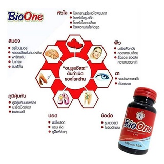 BioOne ไบโอวัน เลขที่จดแจ้ง อย. 11-1-18157-1-0255ไบโอวัน (BioOne) ผลิตภัณฑ์เสริมอาหารที่รวมสารบำรุงร่างกายกว่า 15ชนิด