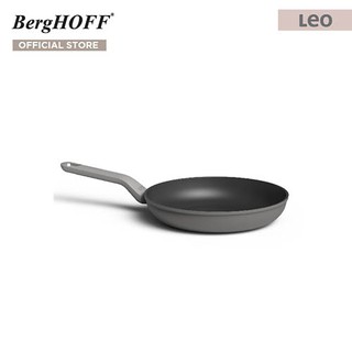 BergHOFF กระทะอะลูมิเนี่ยมเคลือบ Non-Stick Fernogreen  รุ่น Leo   24 ซม.  สีเทา 3950160