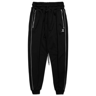 TZ REFLECTIVE PIPING TRACK PANT (BLACK)