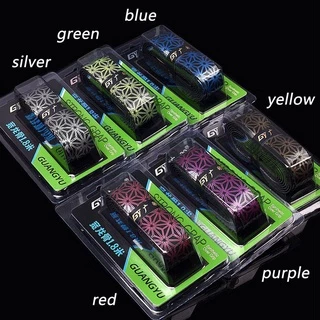 QUIBLO 1.8 M Grip Tape Shock Absorption สําหรับแบดมินตันเบสบอล Bats Windings Over จักรยานจับ Anti-slip Band