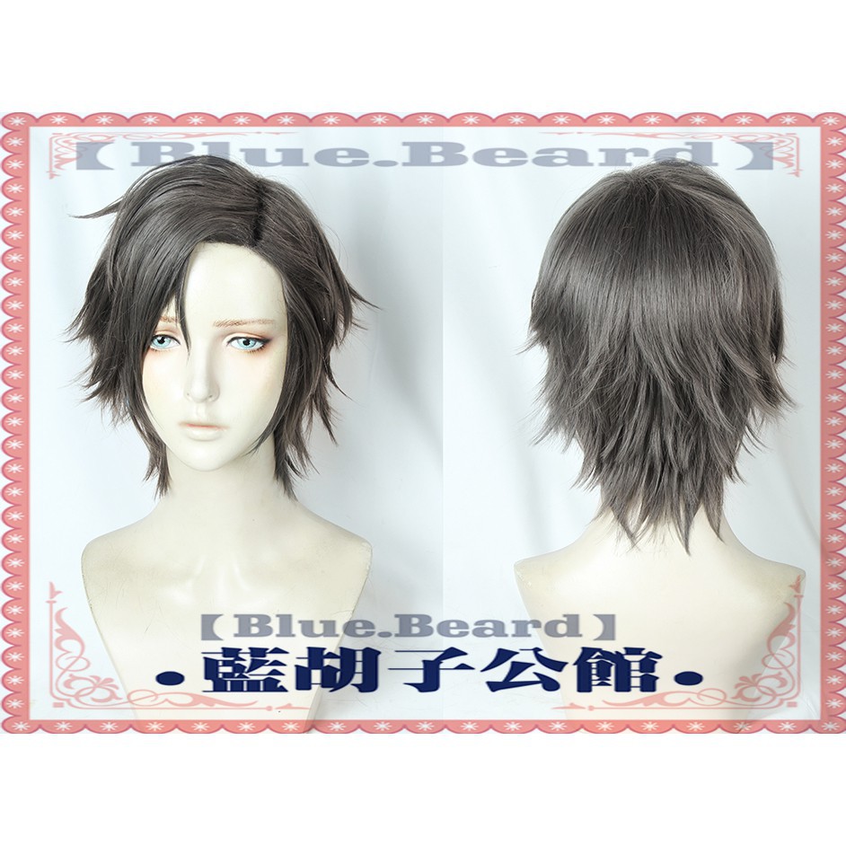 BLUEBEARD คอสเพลย์ FAKE HAIR WIG HYPINOSIS MIC JYUTO IRUMA / สีดํา