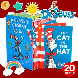 *พร้อมส่ง* A Classic Case of Dr.Seuss 20 เล่ม หนังสือ Phonics พร้อมกล่องสวยงาม