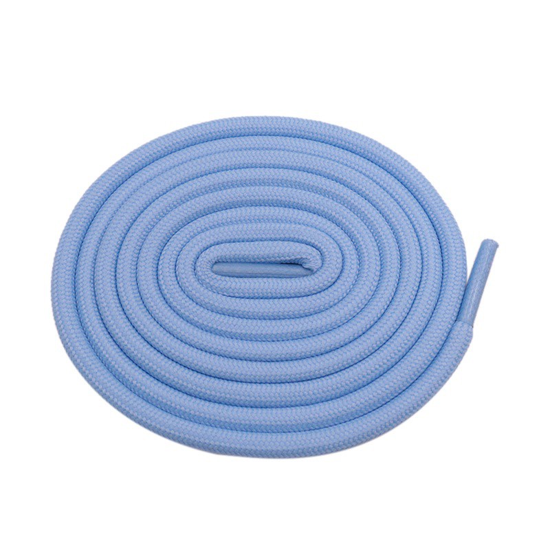 [วู] ปริมาณมาก5มิลลิเมตรรอบเชือกผูกรองเท้าโพลีเอสเตอร์สีทึบเชือกผูกรองเท้าปิดถักฝีมือประณีตอินเทรนด์สบายๆแฟชั่นทุกการแข่งขันเชือกผูกรองเท้าจับคู่