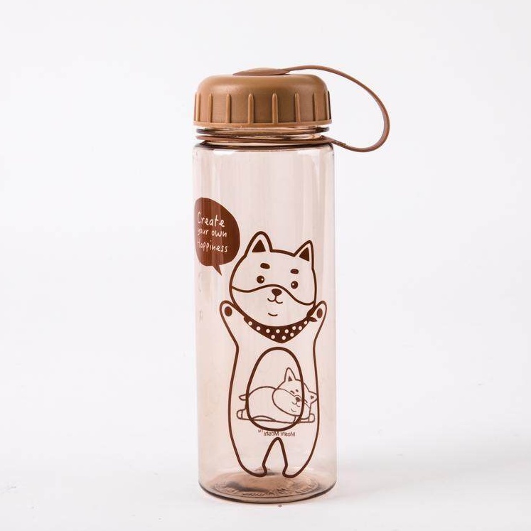 ขวดน้ำ ขวดน้ำพกพา ของขวัญ ของฝาก ขวดน้ำขนาด 575 ml *คละลาย*