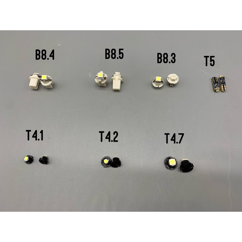 B8.5 B8.4 B8.3 T4.7 T4.1 T4.2 T5 SMD Led หลอดไฟ LED เมตรรถหลอดไฟ Super White Air Cond Dashboard หลอด