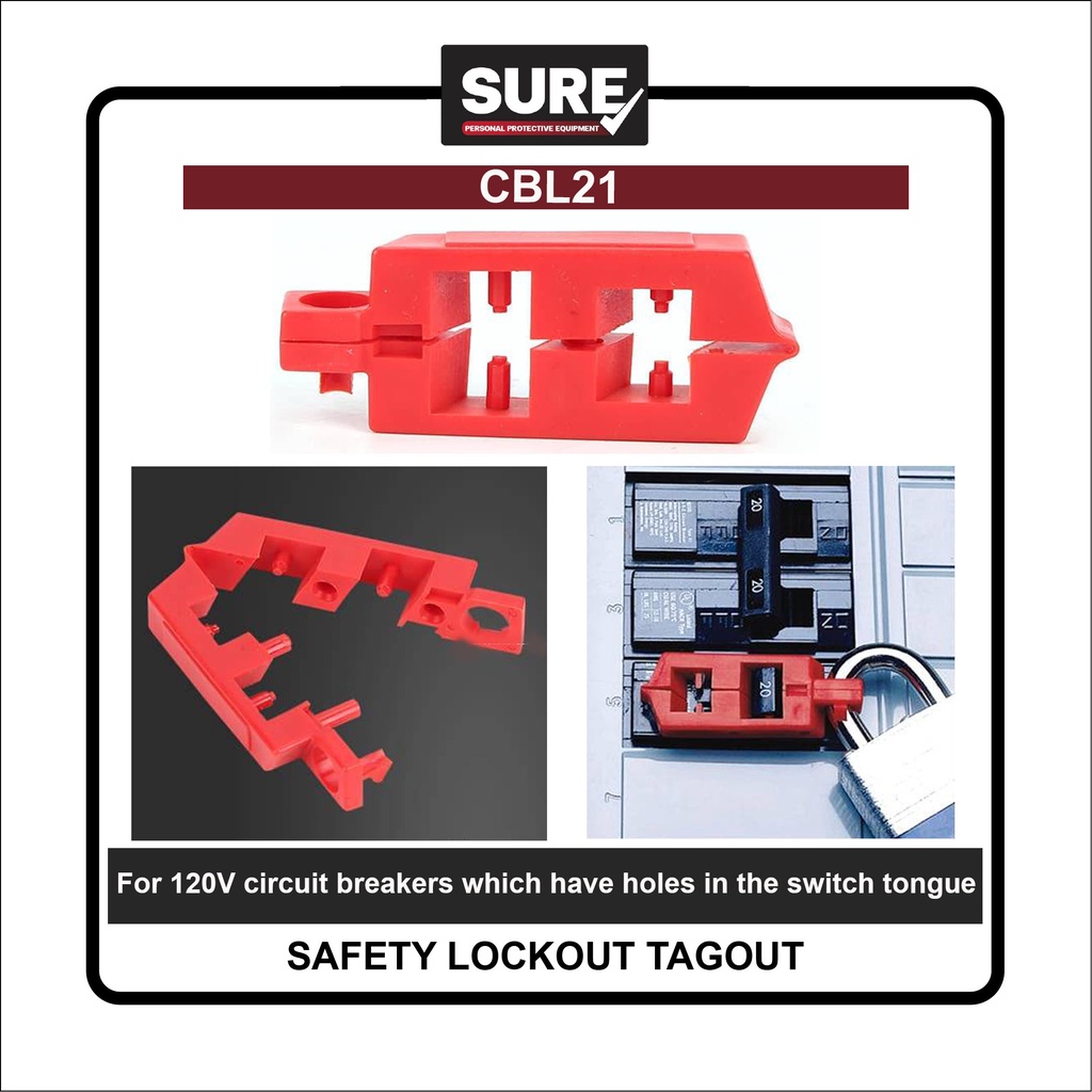 [ออกใบกำกับภาษีได้] CBL21 Circuit Breaker Lockout (พร้อมส่งในไทย/รวมVatแล้ว)