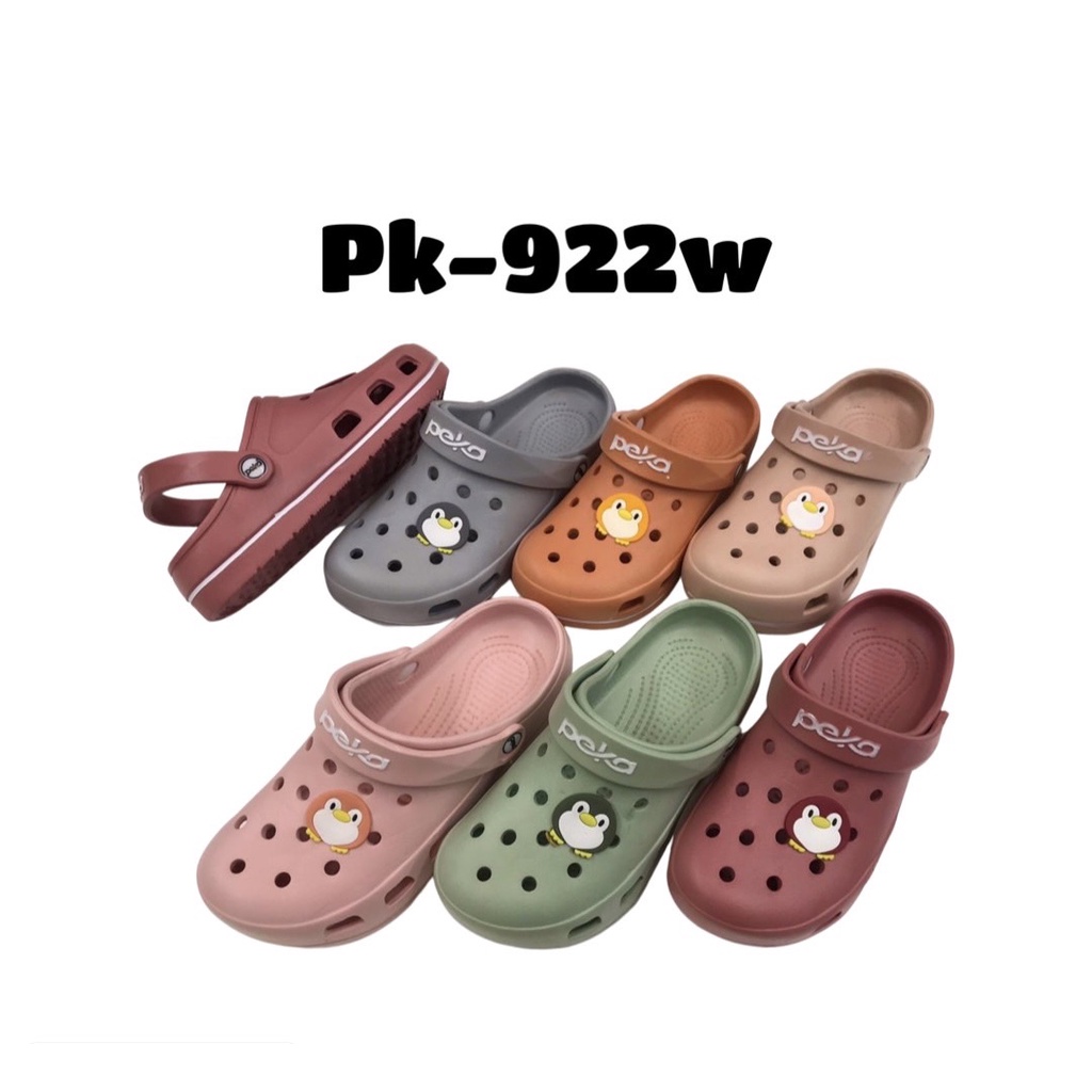 รองเท้าแตะแบบสวมหัวโตผู้หญิง PEKA รุ่น PK-922W น้ำหนักเบา สีสวย ใส่สบาย ราคาถูก