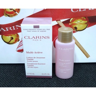 น้ำตบเพื่อผิวกระจ่างใส แท้💯%CLARINS Multi-Active Treatment Essence 10ml. มีฉลากไทย