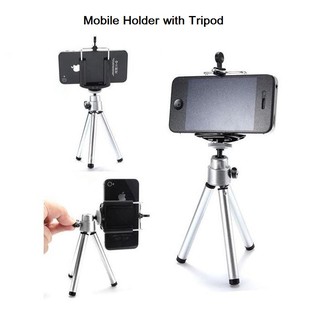 ขาตั้งมือถือสำหรับตั้งถ่ายภาพนิ่ง หรือ วิดิโอ Mobile Holder with Tripod