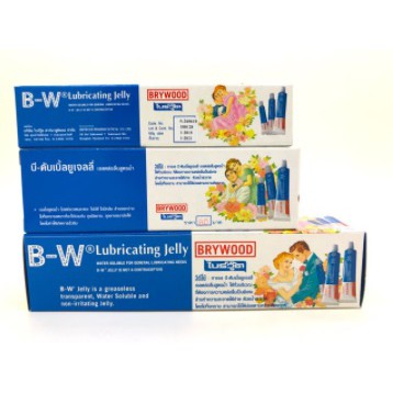 เจลหล่อลื่นสูตรน้ำ B-W ไบร์วู๊ด BRYWOOD Lubricating Jelly 42gm