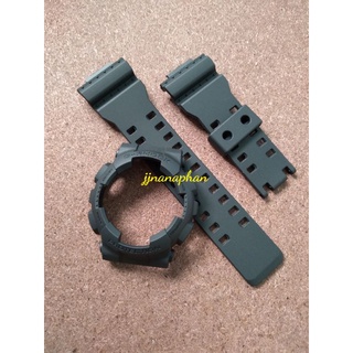 กรอบสายg-shockของแท้รุ่นga-110/ga-100สีดำด้าน