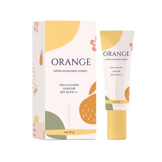 แหล่งขายและราคาโฉมใหม่ กันแดดส้ม Orange White Sunscreenอาจถูกใจคุณ