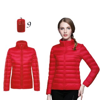 Ultra Light Down Jacket เสื้อกันหนาวขนเป็ดพร้อมถุงเก็บ (11718X-9)