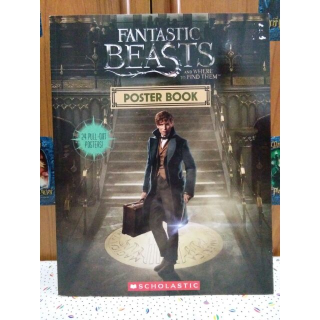 Fantastic Beasts and Where to Find Them Poster Book หนังสือภาพ สัตว์มหัศจรรย์และถิ่นที่อยู่