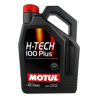 MOTUL น้ำมันเครื่อง H-TECH 100 PLUS 10W-40 4 ลิตร