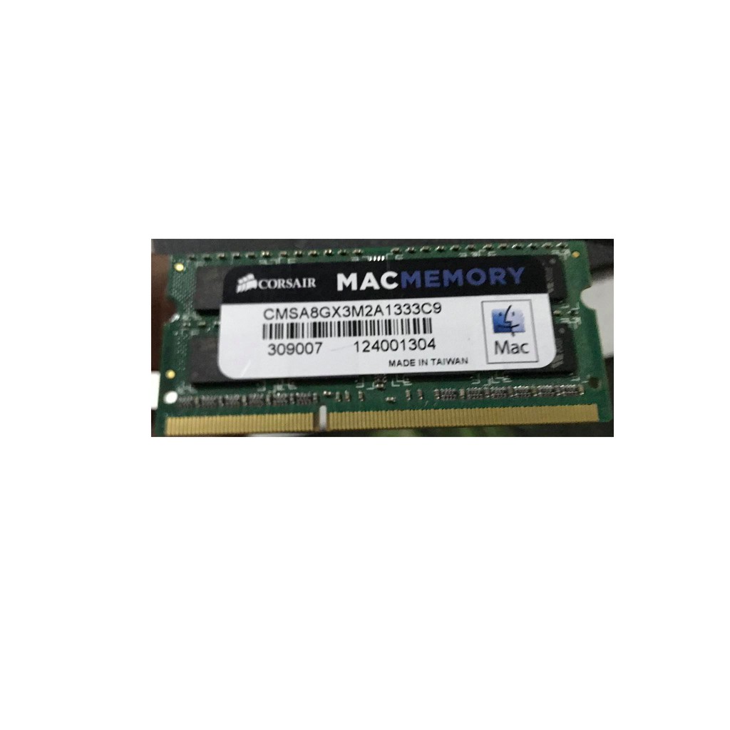 Ram-NB(สำหรับโน๊ตบุ๊คเท่านั้น)-Corsair-DDR3-Bus1333-4+4=8GB(แรมคู่)16ชิป-ใส่-MACได้
